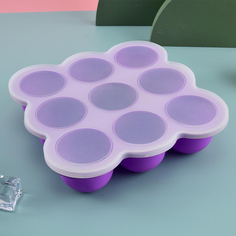 Baby Food Category - Baby Food Silicone Container 9Grid Freezer