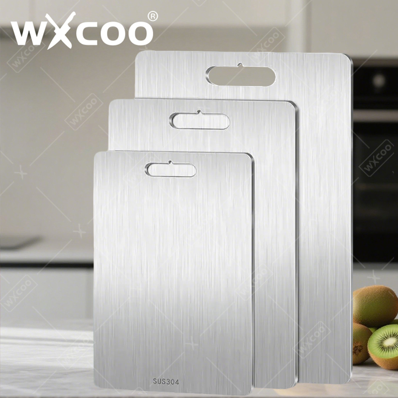 Baby Food With Meat - WXCOO Stainless Steel Cutting Board for