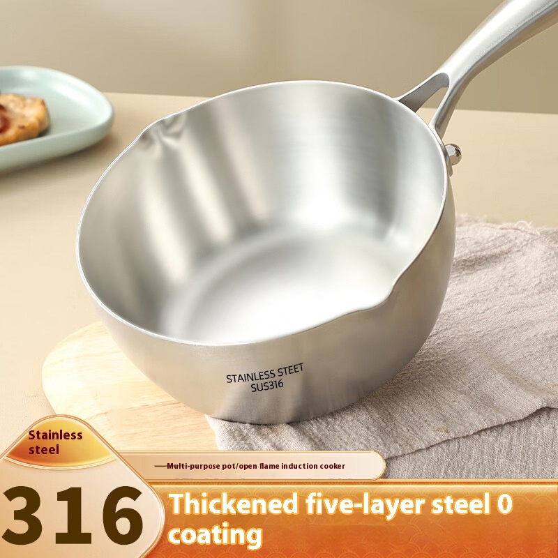 Baby Food Maker - 316 stainless steel pot thickening non-stick
