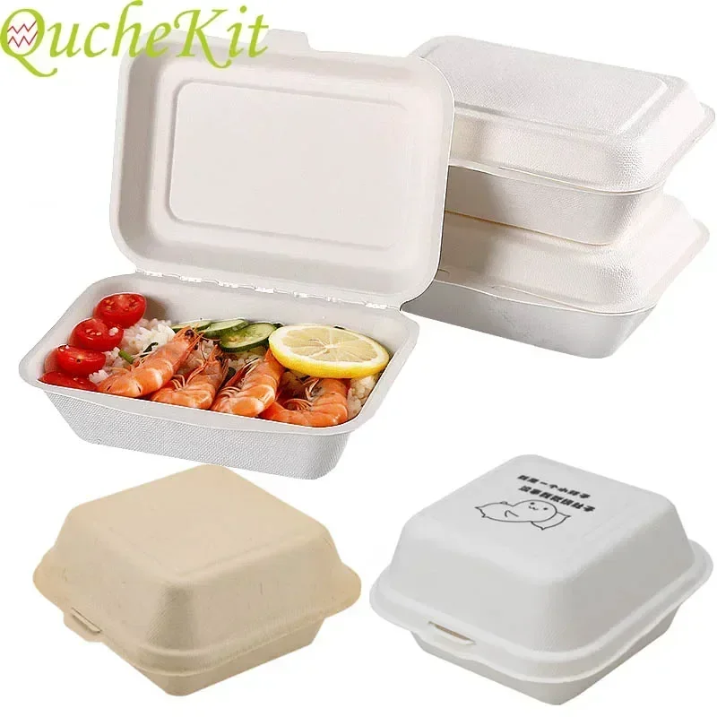 Baby Food Prep Containers - Disposable Eco-Friendly Lunch Box Prep Packaging