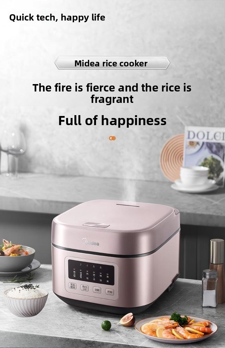 4L Smart Rice Cooker with Time - Baby Rice Food 评论和价格