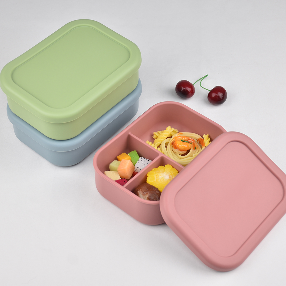 3-Compartment Food Grade Silic - Baby Food Prep Containers 评论和价格
