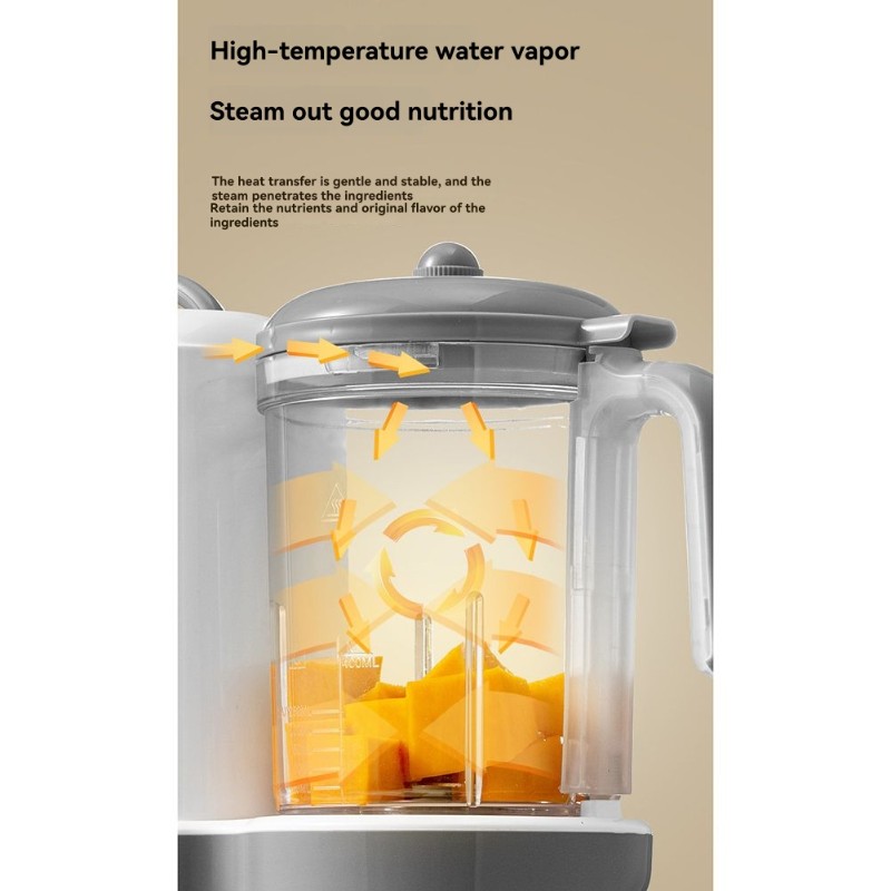 B64B-Automatic For Infants Bab - Baby Food Blender And Steamer 评论和价格
