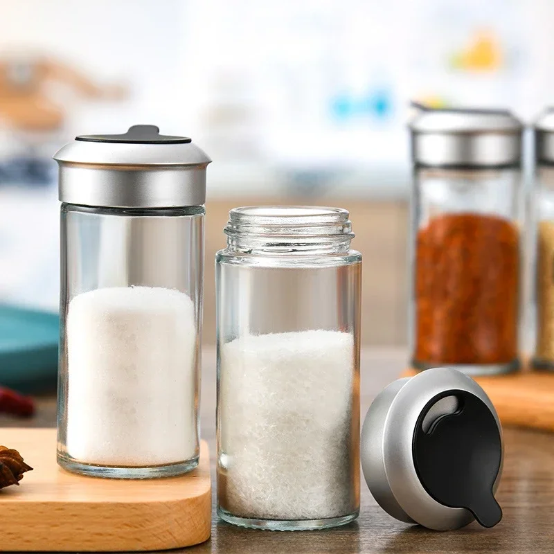 Kitchen Rotating Lid Seasoning - Baby Food Glass Jars 评论和价格