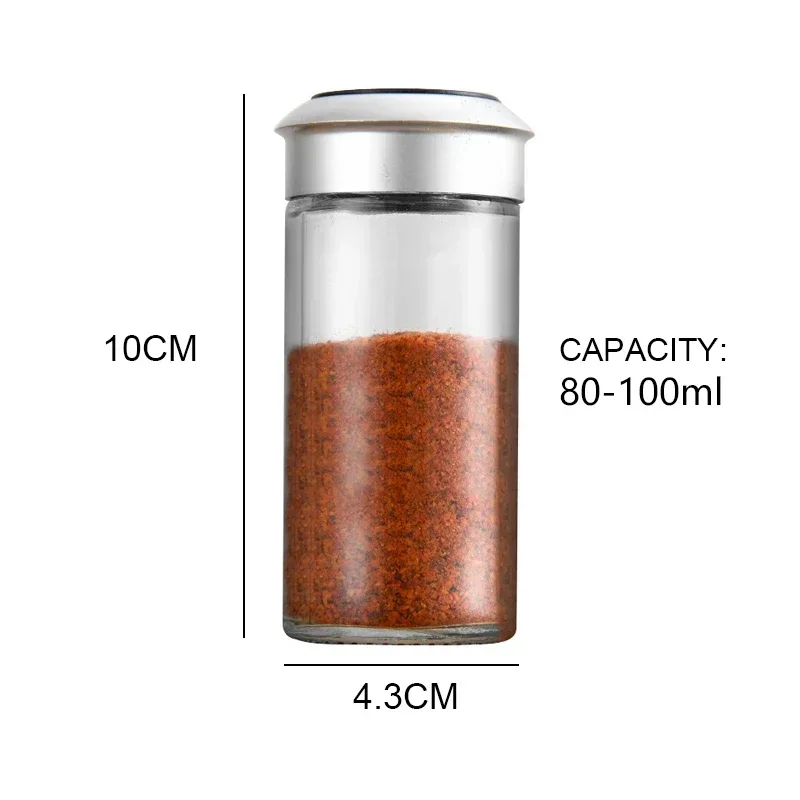 Kitchen Rotating Lid Seasoning - Baby Food Glass Jars 评论和价格