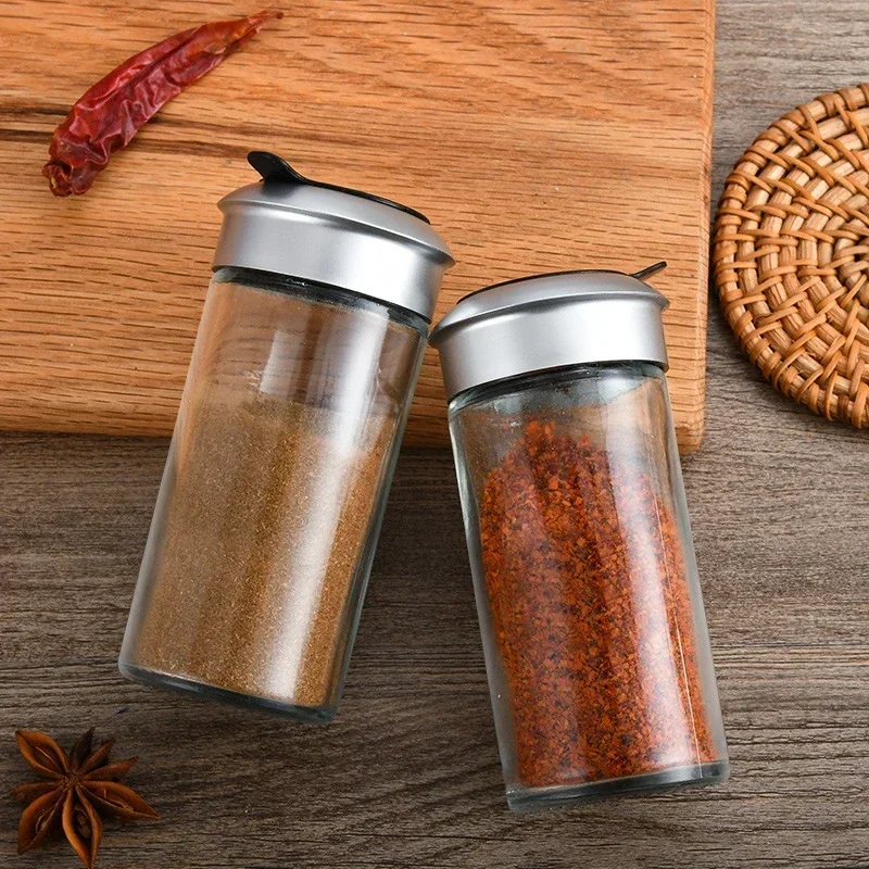 Kitchen Rotating Lid Seasoning - Baby Food Glass Jars 评论和价格