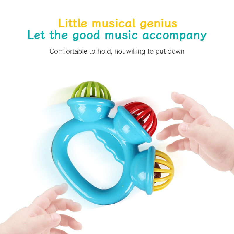 1-4PCS Baby Hand Rattle Ball T - Baby Food Quantity 评论和价格