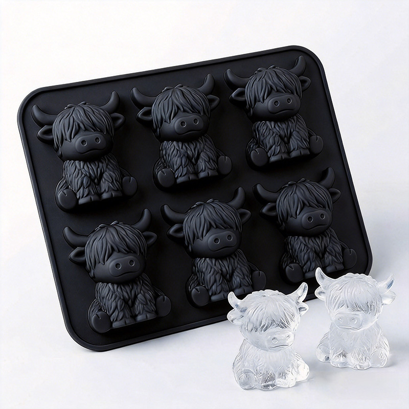 Silicone Highland Cow Ice Cube - Baby Food Maker 评论和价格