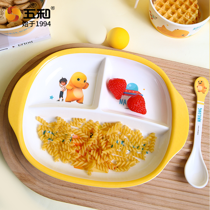 NAILONG Cute Tableware Anime t - Baby Rice Food 评论和价格