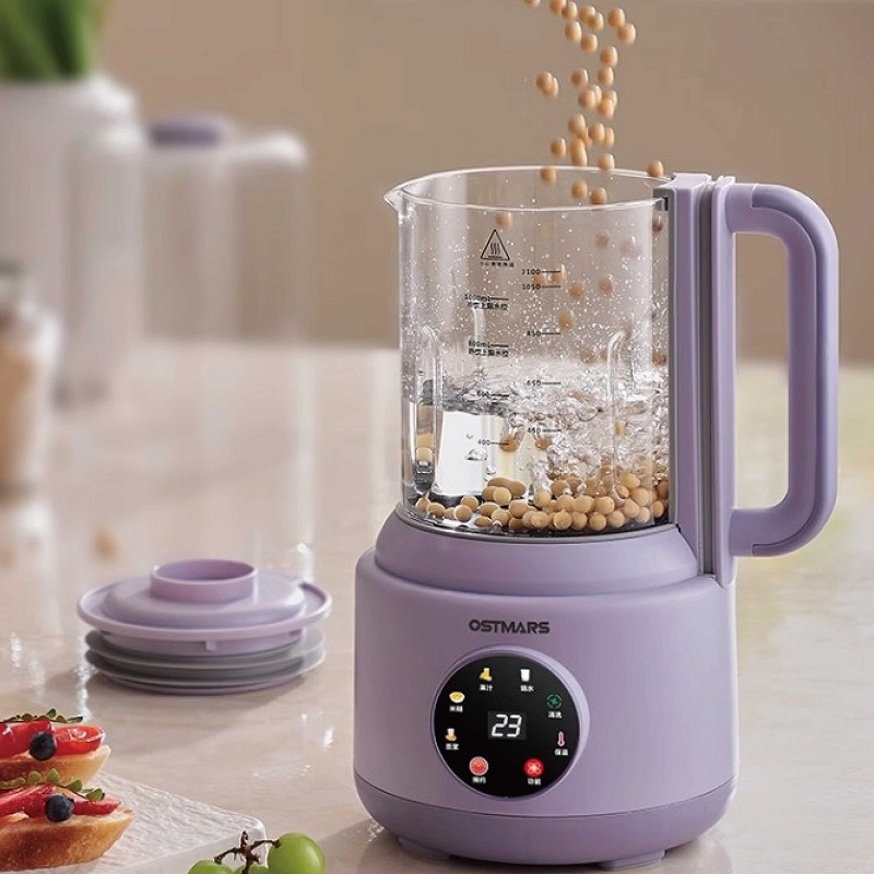 1100ml Soy Milk Machine 12h Ap - Baby Food Blender And Steamer 评论和价格