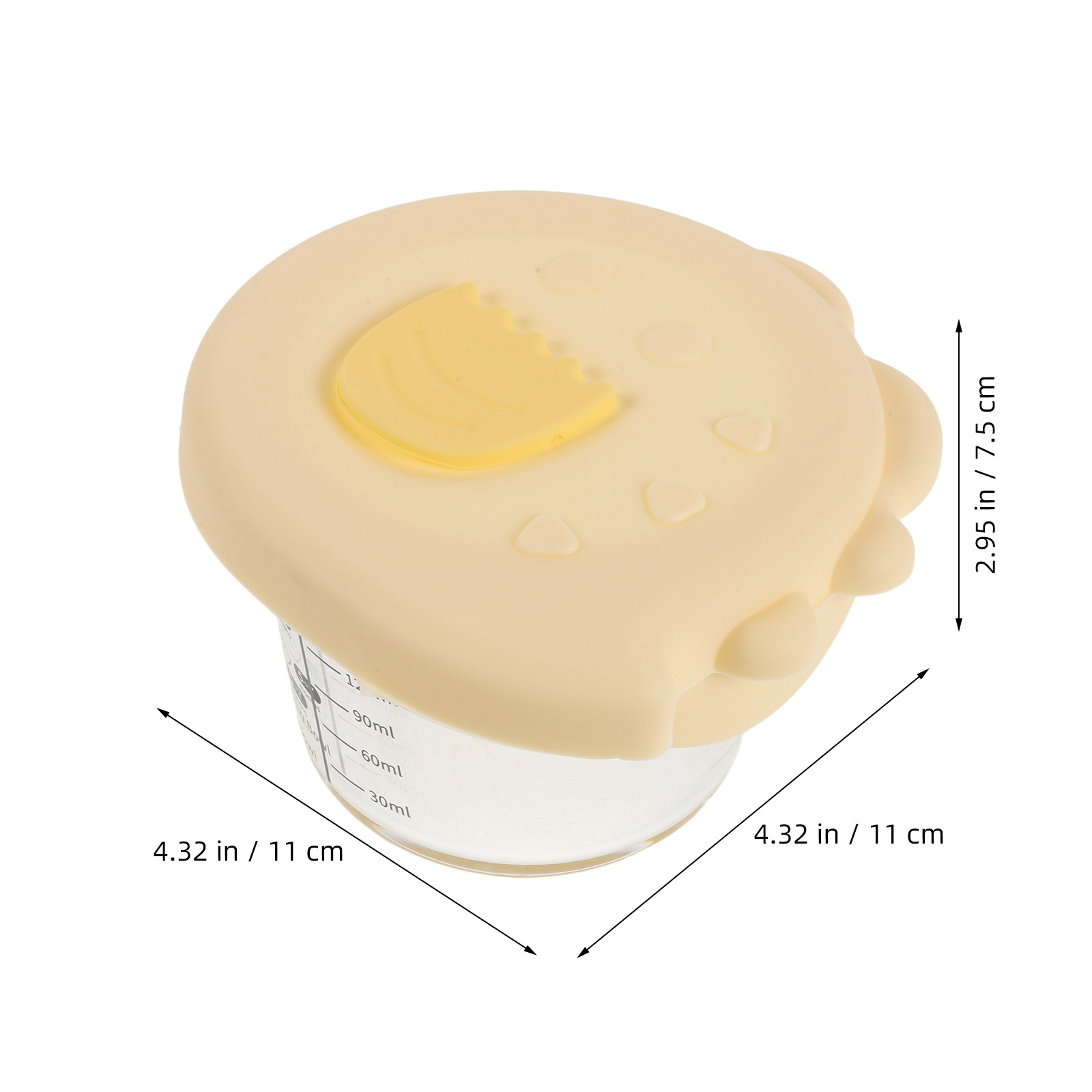 2Pcs Glass Baby Food Storage C - Baby Food Glass Jars 评论和价格