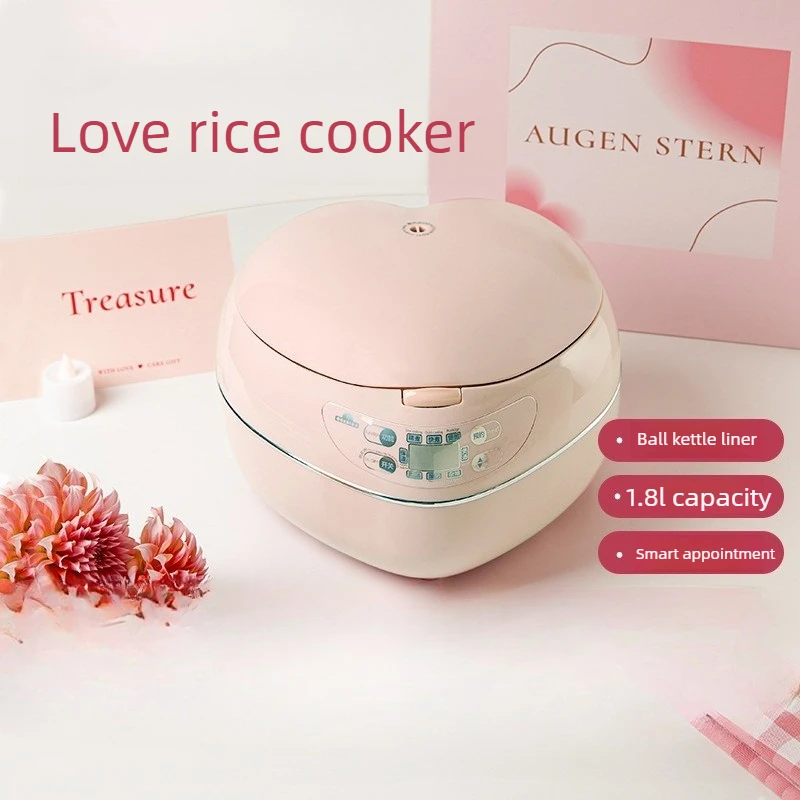 Pink 1.8L 300w Heart-shaped Ri - Baby Rice Food 评论和价格