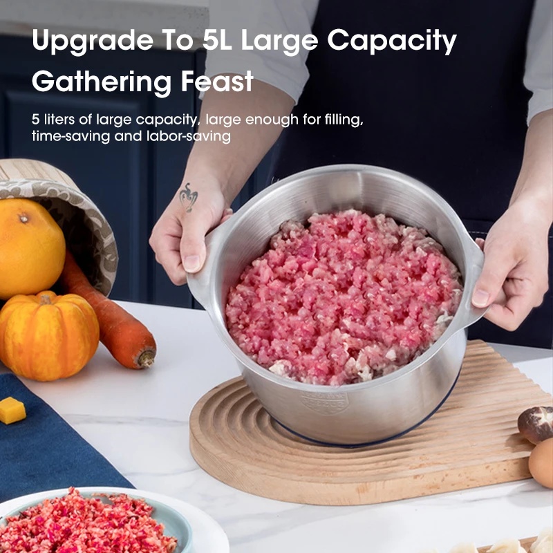 5L Electric Meat Grinders 304  - Baby Food Mixer 评论和价格