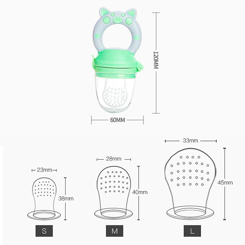 4pcs/set Silicone Fruit & Vege - Baby Food Vegetable 评论和价格