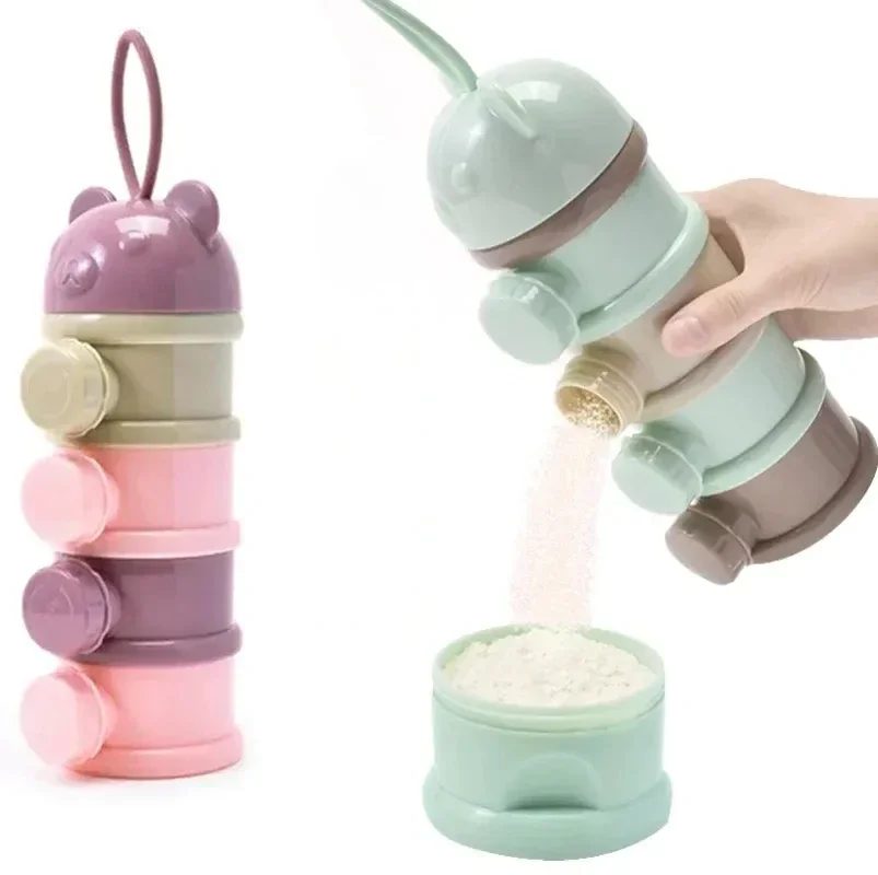 Milk Powder Box 4Layer Bear St - Baby Food Category 评论和价格