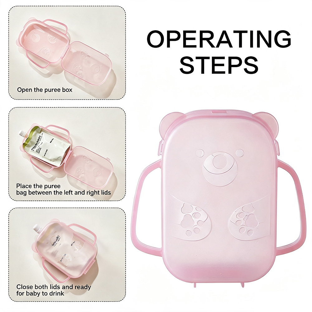 Squeeze Proof Pouch Holder Foo - Baby Food Category 评论和价格