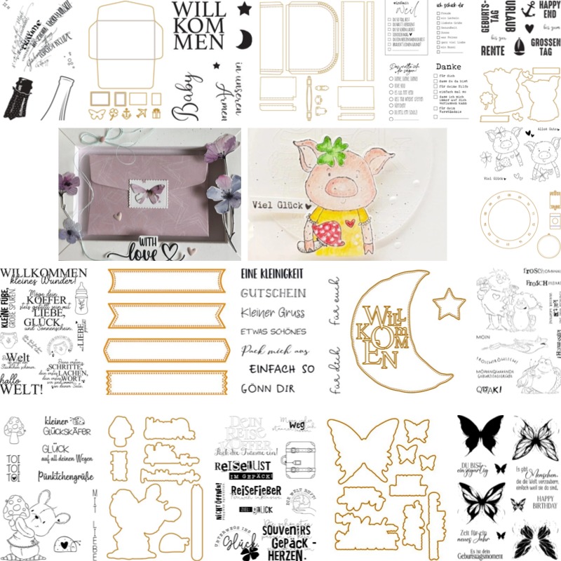Baby Suitcase Stamps And Dies  - Baby Food Ideas 评论和价格