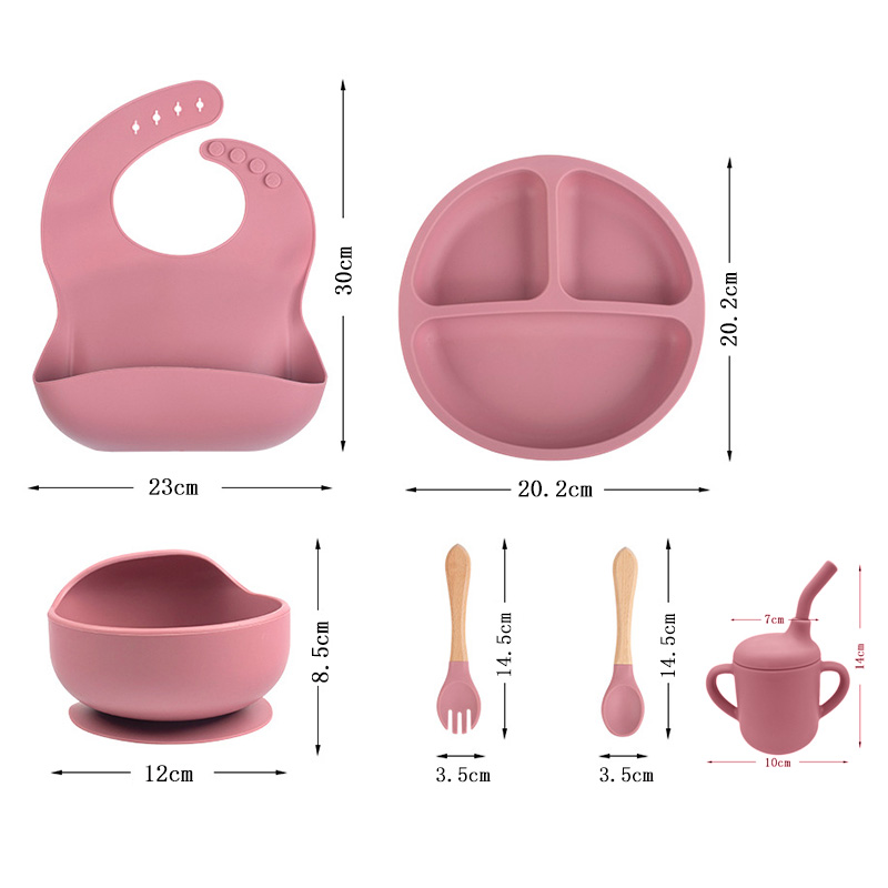 Children's silicone tableware  - Baby Food Quantity 评论和价格