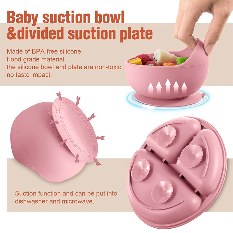 Children's silicone tableware  - Baby Food Quantity 评论和价格