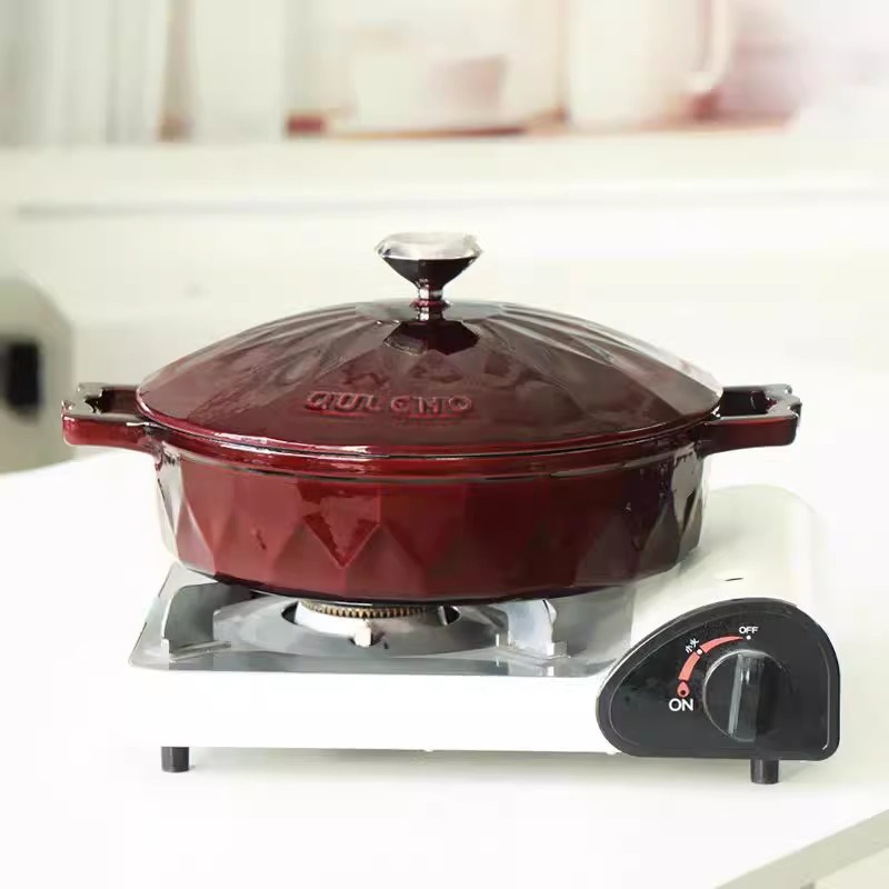 Enameled Cast Iron Dutch Oven  - Baby Food Healthy 评论和价格