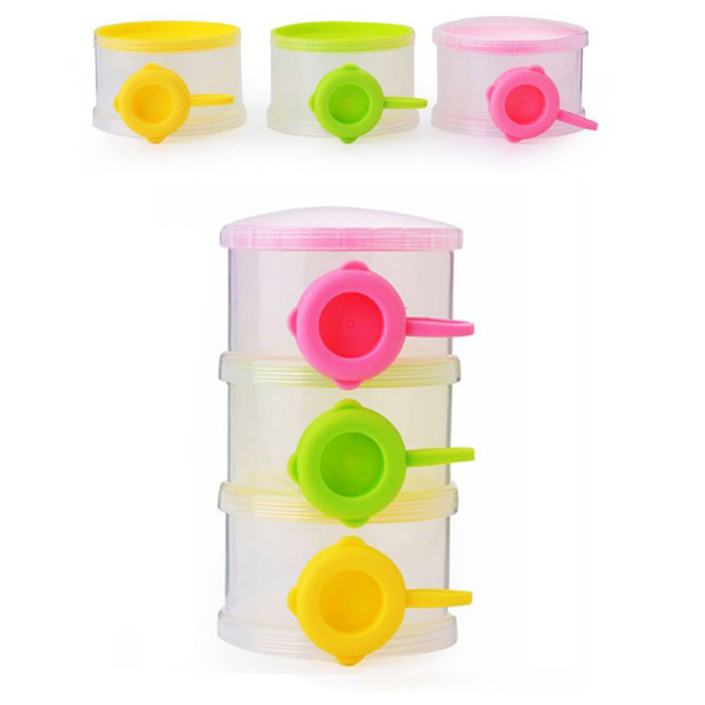 3 Layers Portable Milk Powder  - Baby Food For Travelling 评论和价格