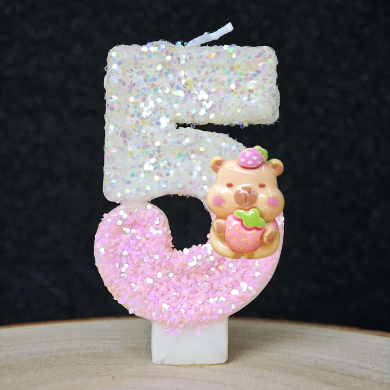 New Capybara Candles Cake Deco - Baby Food Ideas 评论和价格