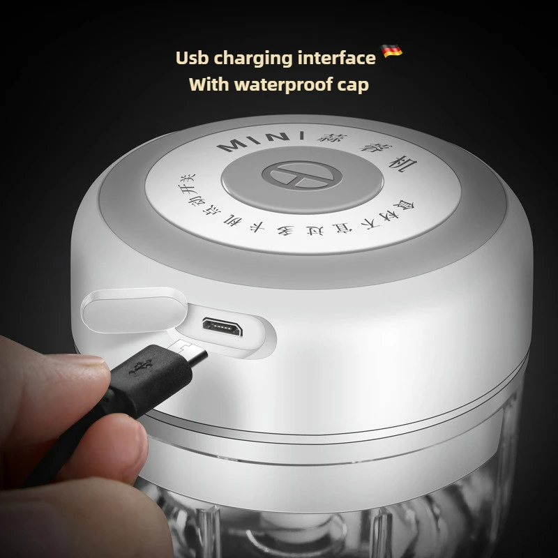 Electric Mini Garlic Chopper 1 - Baby Food Mixer 评论和价格