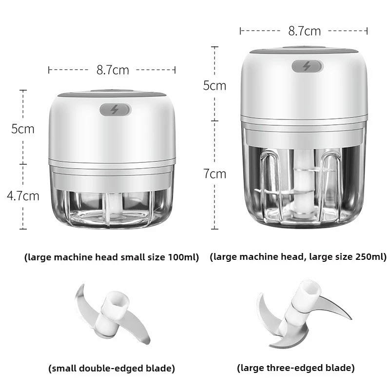 Electric Mini Garlic Chopper 1 - Baby Food Mixer 评论和价格