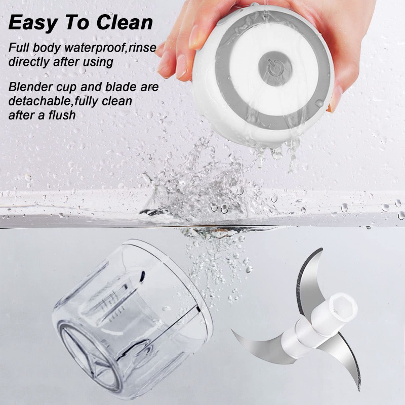 250ML Electric Garlic Grinder  - Baby Food Mixer 评论和价格