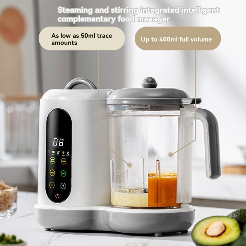 CKFAM-Automatic Baby Food Make - Baby Food Blender And Steamer 评论和价格