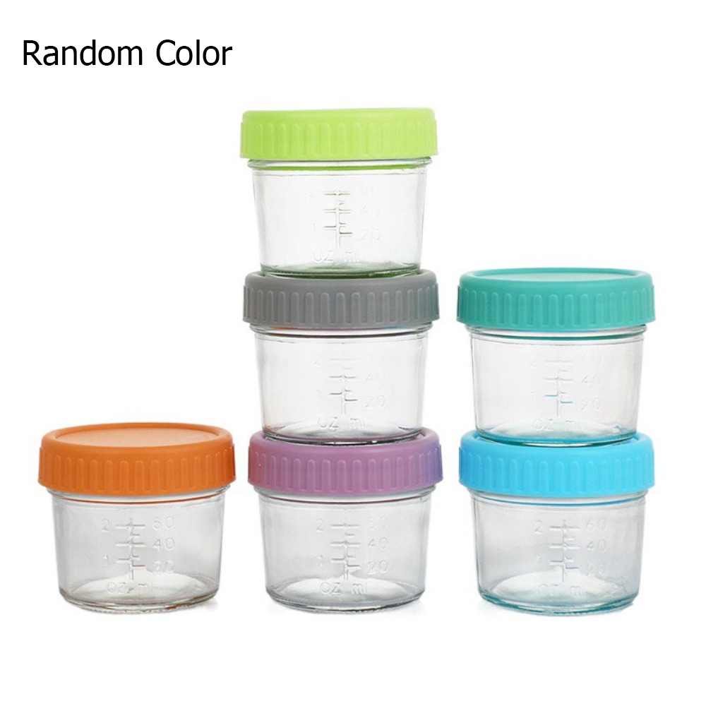 6pcs Multipurpose Glass Baby F - Baby Food Glass Jars 评论和价格