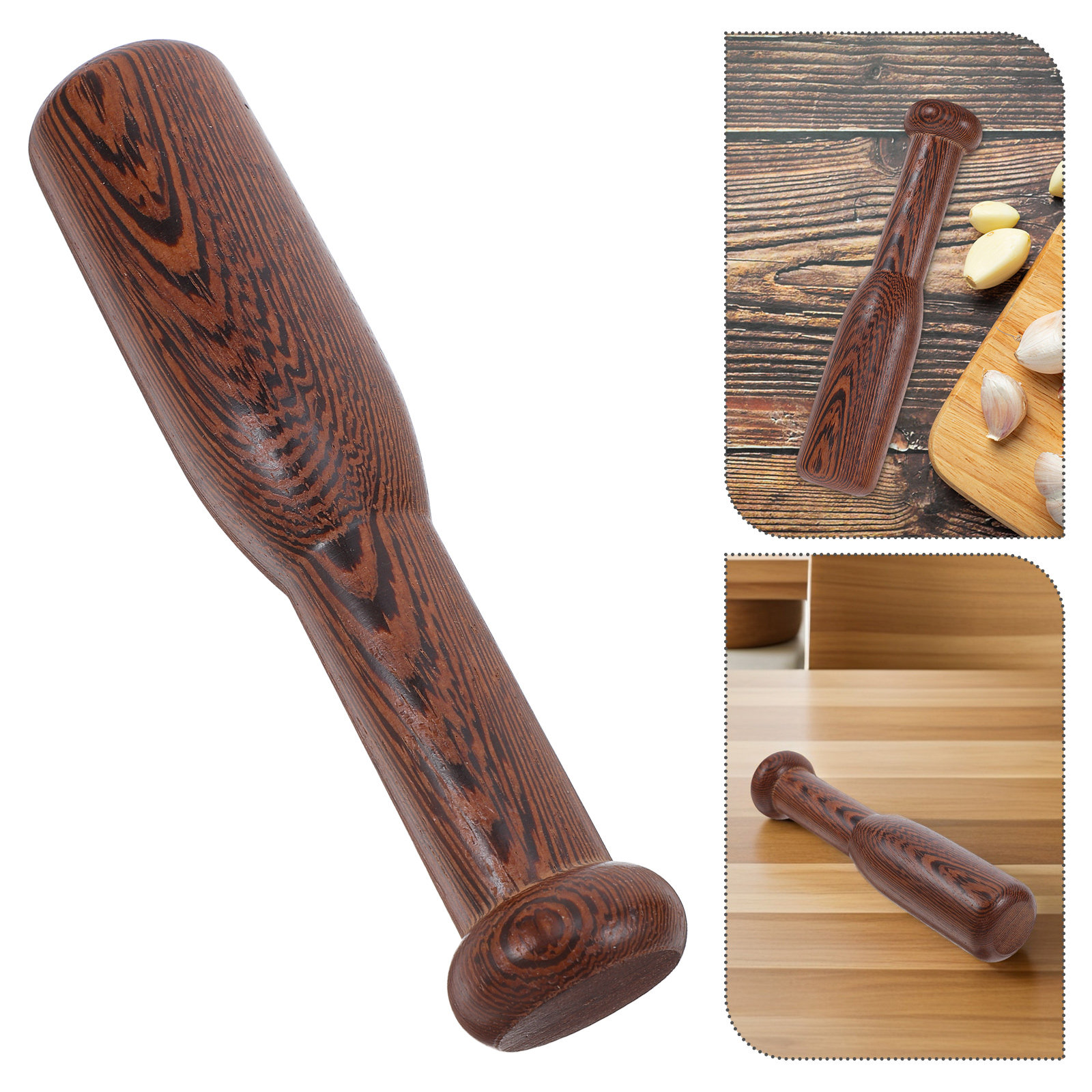 Natural Wood Hand Grinder Crus - Baby Food Mixer 评论和价格