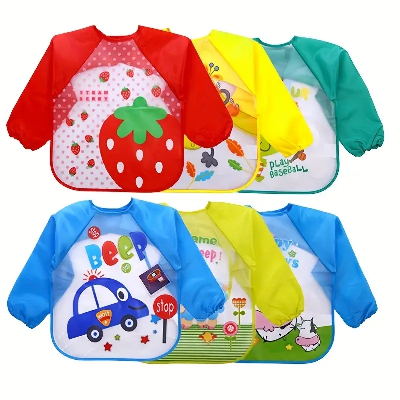 Waterproof EVA Full Sleeve Bab - Baby Food Quantity 评论和价格