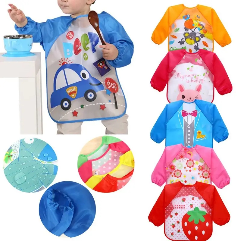 Waterproof EVA Full Sleeve Bab - Baby Food Quantity 评论和价格