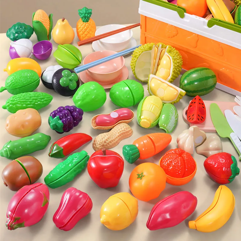 Montessori House Play Cutting  - Baby Food Vegetable 评论和价格