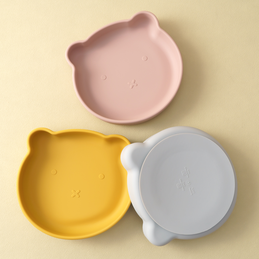 1PC Silicone Baby Dishes Sucti - Baby Food Quantity 评论和价格