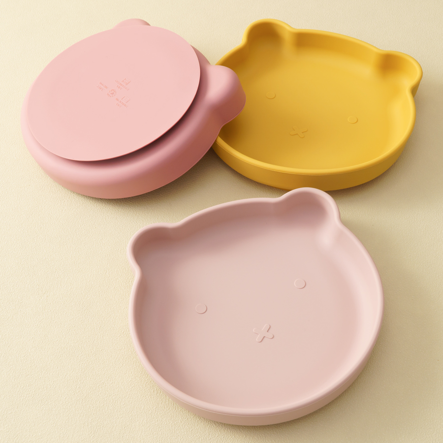 1PC Silicone Baby Dishes Sucti - Baby Food Quantity 评论和价格
