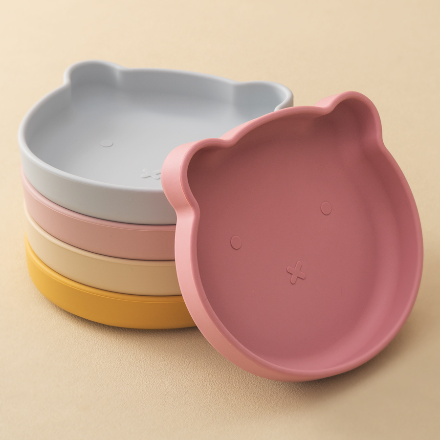1PC Silicone Baby Dishes Sucti - Baby Food Quantity 评论和价格