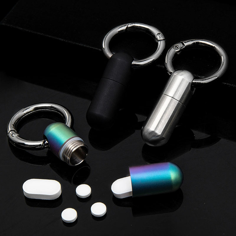 Pure Titanium Waterproof Pill  - First Food Jar 评论和价格