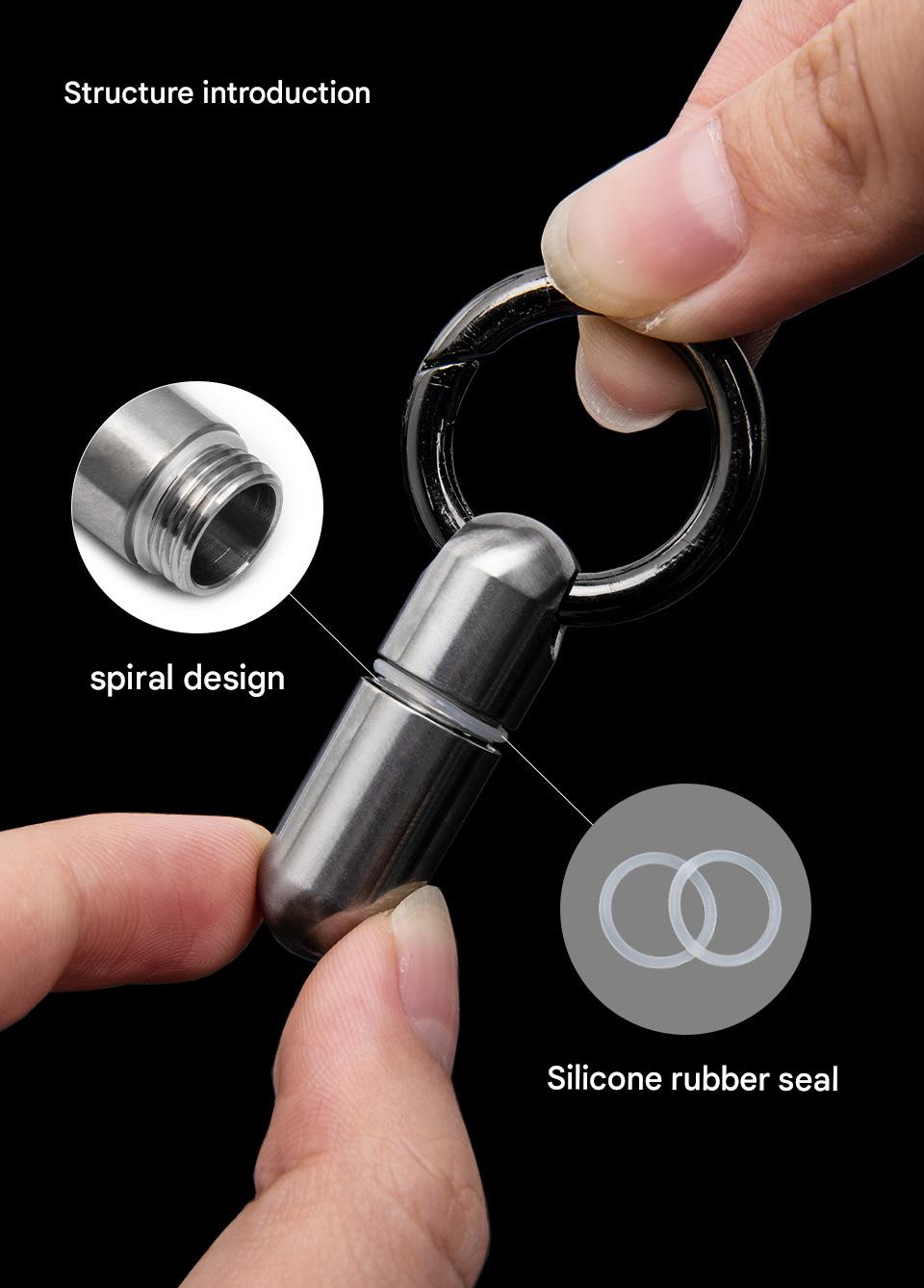 Pure Titanium Waterproof Pill  - First Food Jar 评论和价格