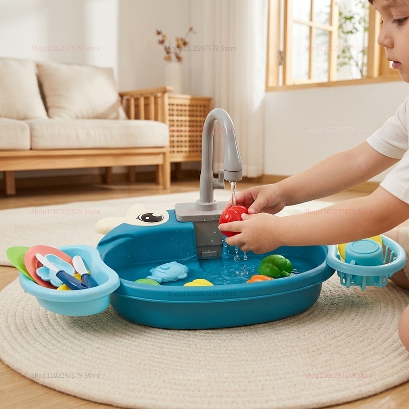 Kids Electric Play Sink Toy Wi - Baby Food Quantity 评论和价格