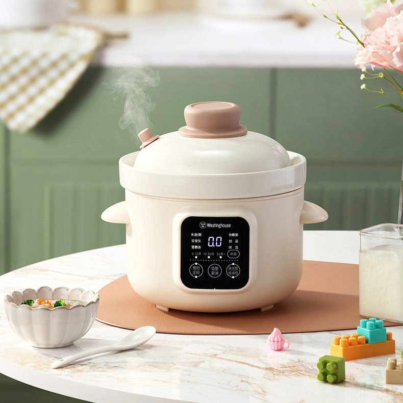 Electric stew pot, micro-press - Baby Rice Food 评论和价格