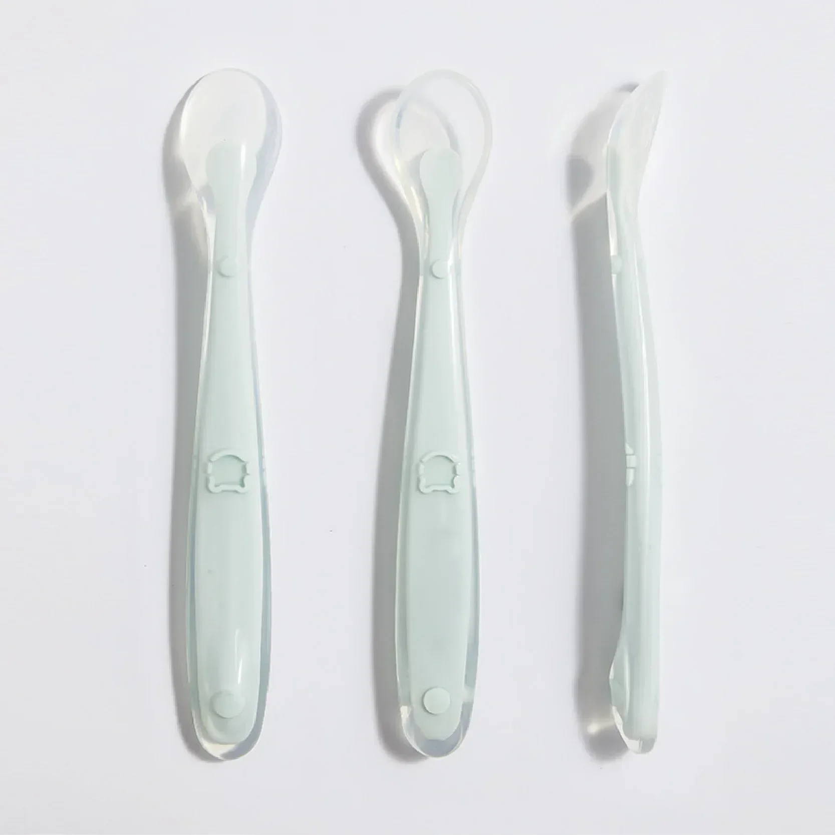 Soft Silicone Baby Spoon Toddl - Baby Food Quantity 评论和价格