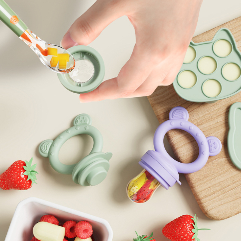Baby Pacifier Fruit Feeder Wit - Baby Food Vegetable 评论和价格