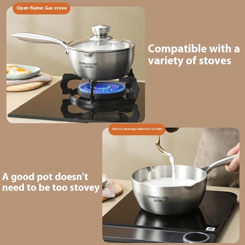 316 stainless steel pot thicke - Baby Food Maker 评论和价格