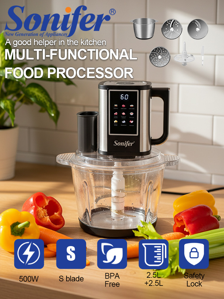 10 in 1 Food Processor Sonifer - Baby Food Blender And Steamer 评论和价格