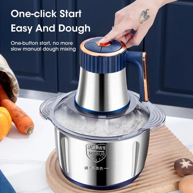5L Electric Meat Grinders 304  - Baby Food Mixer 评论和价格