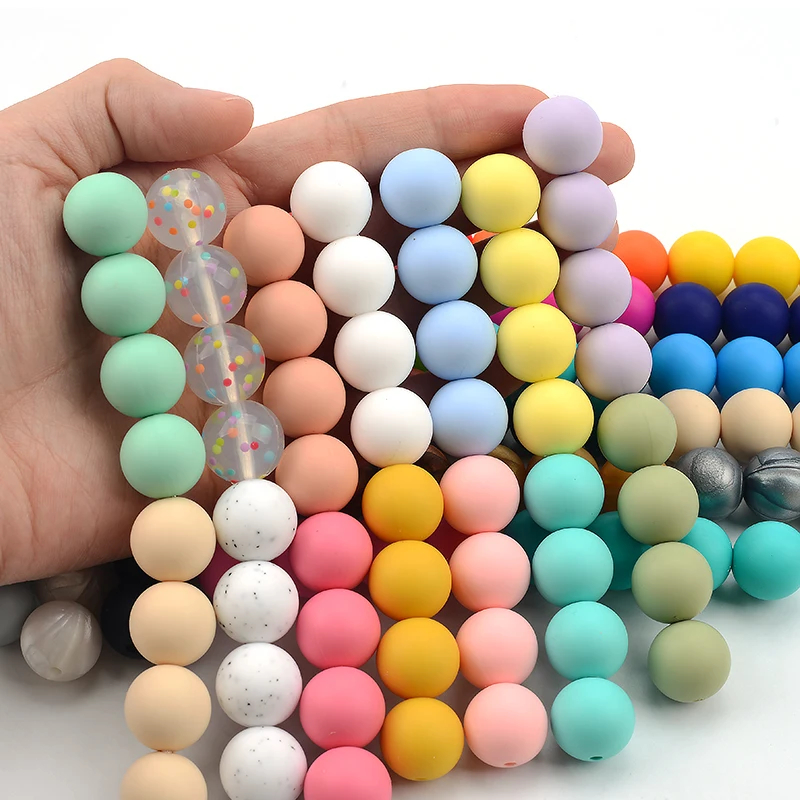 LOFCA 12mm 100pcs Silicone Bea - Baby Food Mixer 评论和价格