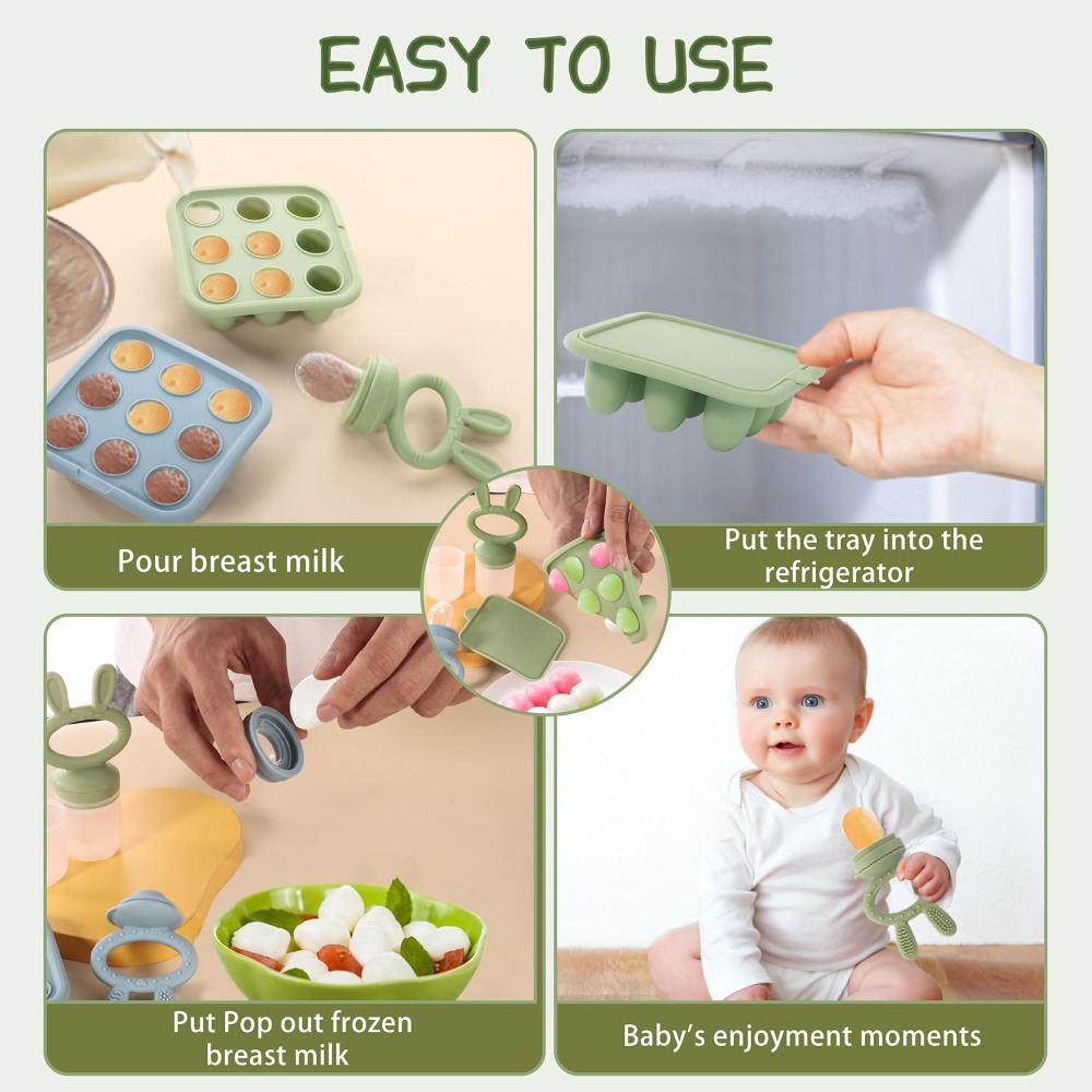 Baby Food Freezer Tray, Silico - Baby Food Maker 评论和价格