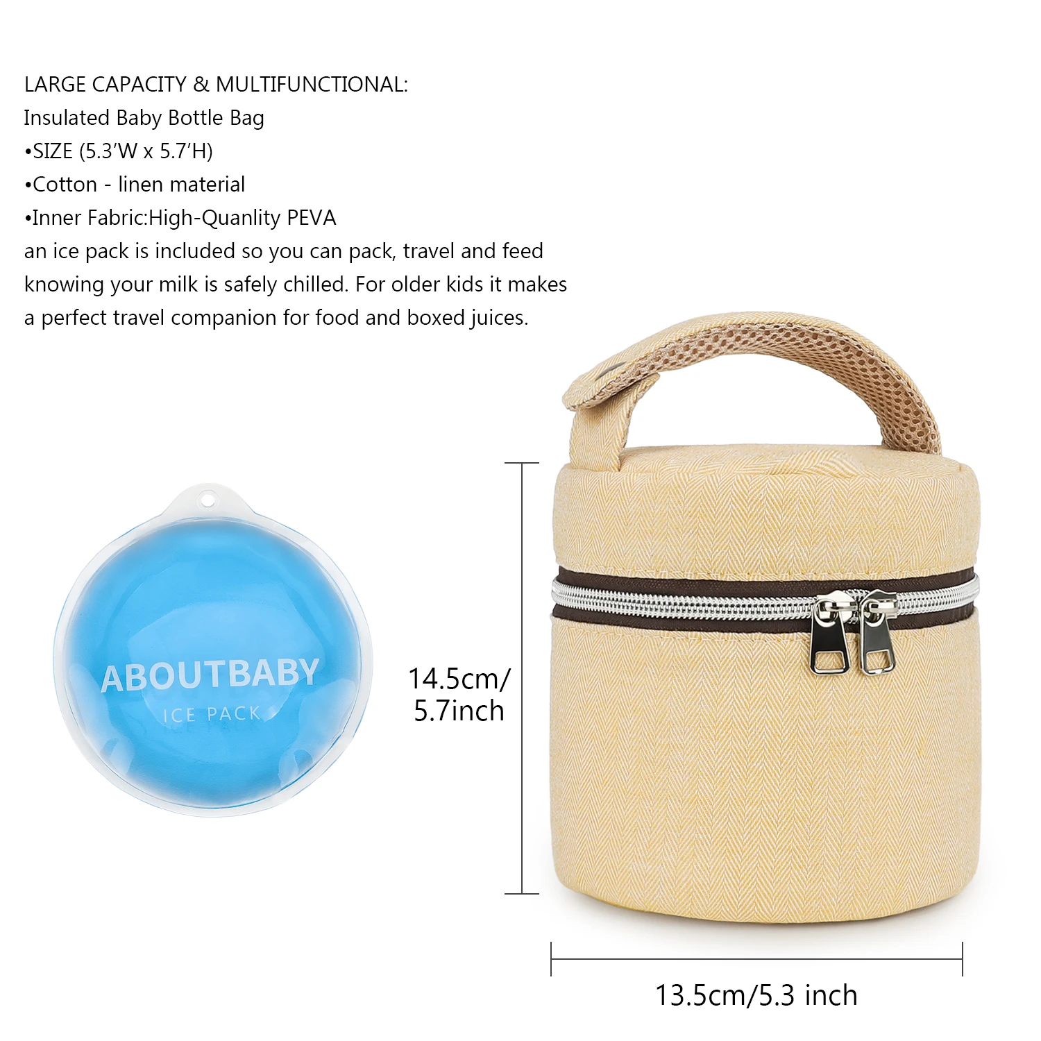 Bottle bag waterproof constant - Baby Food For Travelling 评论和价格